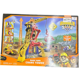 Rubble & Crew Paw Patrol Barn Yard Crane Tower Playset