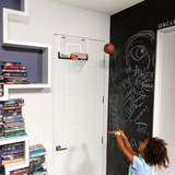 SKLZ Pro Mini Hoop Flip Over-The-Door Basketball Hoop with Flip-up Rim