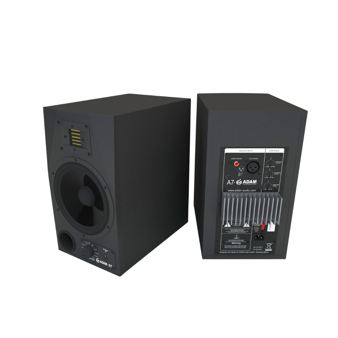 Adam Professional  Audio A7 Active Studio Monitor, Single, Black Secondary image
