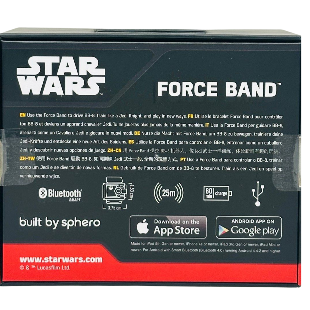 Sphero Star Wars Force Band - Droid BB-8 Electronic Robot Bracelet, Black Secondary image