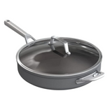 Ninja ZeroStick Cookware 30cm Saute Pan with Lid,Grey