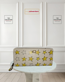 Coach Long Wallet Yellow Stars