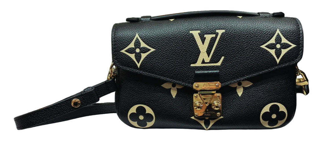 Louis Vuitton M46596 Pochette Metis East West Noir Beige