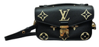 Louis Vuitton M46596 Pochette Metis East West Noir Beige