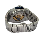 Arbutus Wall Street Icon AR2204 Silver Automatic Watch, 41mm