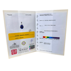 PT900 Tanzanite1=9.79cts, Diamond=0.49cts With Cert