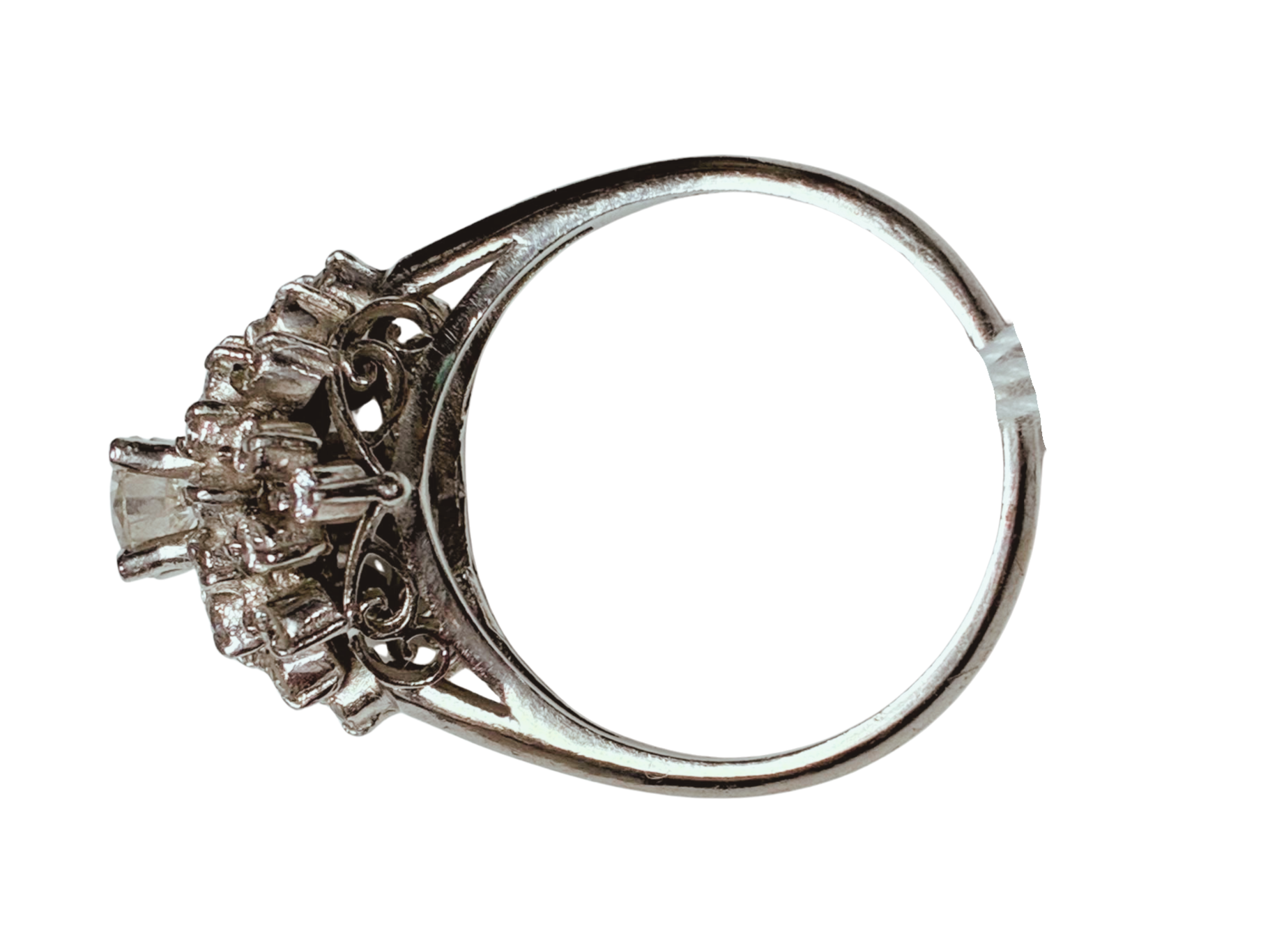 PM900 Diamond Ring 6.6G Size 14 Secondary image