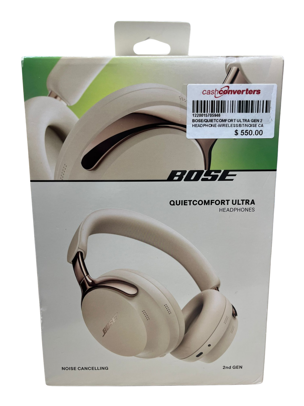 Bose QuietComfort Ultra Wireless Noise Cancelling Headphones 2nd Gen Driftwood Sand 8901010500