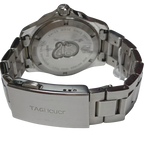 TAG Heuer Mens WAP1112 Aquaracer Stainless Steel Blue Dial Watch