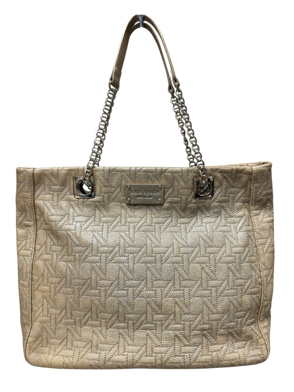 Kate Spade Chain Handle Gold Colour Shoulder Bag