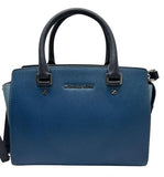 Michael Kors Blue Colour Leather Shoulder Bag