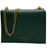 Charles & Kieth Green Color Cross Body Lady Bag