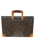 Louis Vuitton Leather Brown Colour Document Bag