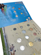 Collectible Chinese Coins & Stamps Set