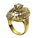 Yellow Gold Diamond Lady Ring (Cert)