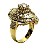 Yellow Gold Diamond Lady Ring (Cert)