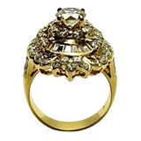 Yellow Gold Diamond Lady Ring (Cert)