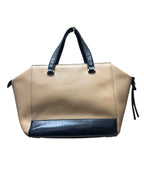 Kate Spade Brown & Black Twin Handle Leather Shoulder Bag