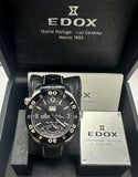 Edox NO211476 Black Dial Automatic Strap Men Watch