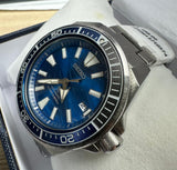 Seiko 4R35-03J0 Blue Dial Automatic Stainless Steel Men Watch
