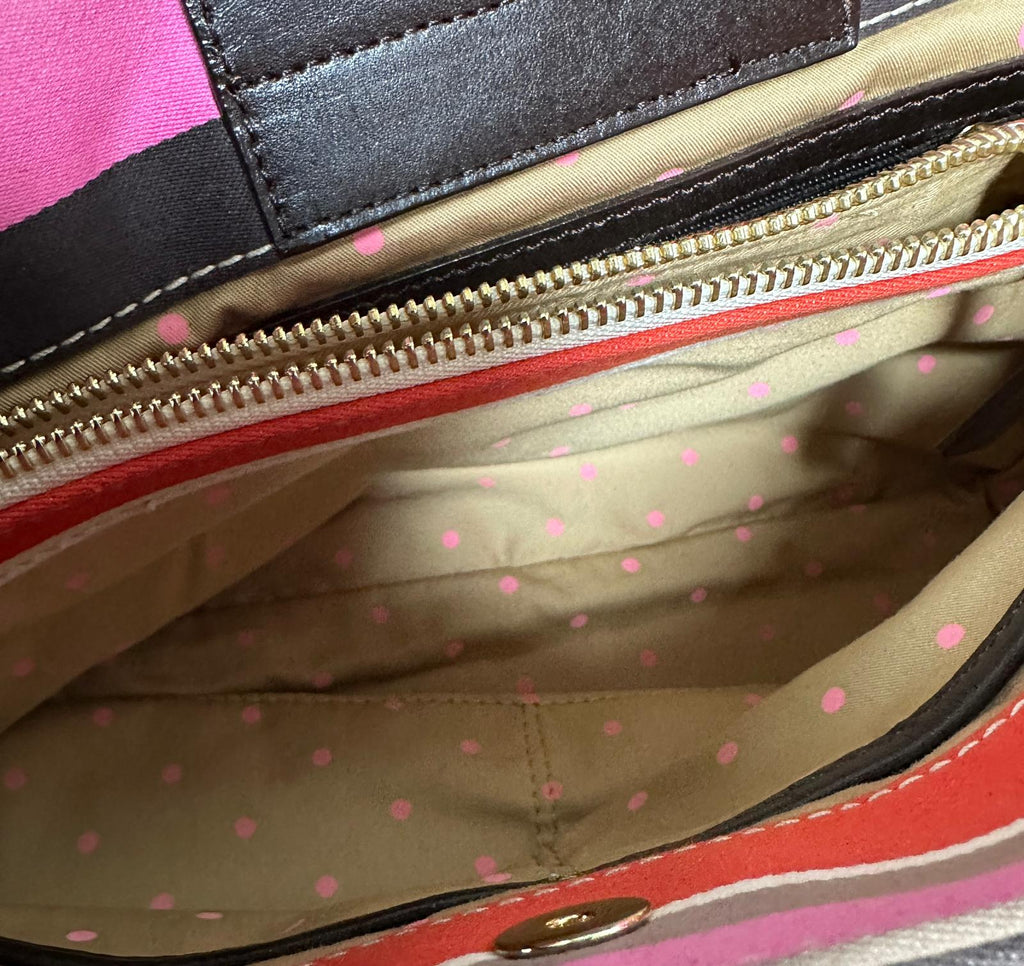Kate Spade Colourful Fabric Shoulder Bag