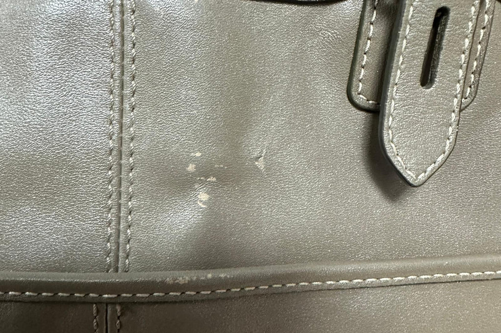 Coach Grey Colour Leather Shoulder Bag