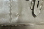 Coach Grey Colour Leather Shoulder Bag