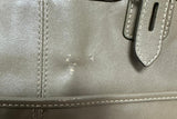 Coach Grey Colour Leather Shoulder Bag