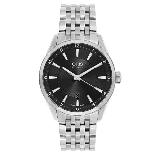 Oris Artix Date 3384521 Automatic Black Dial Stainless Steel Men Watch Main image