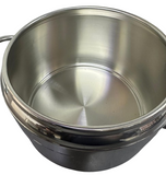 Wonderway Stainless Steel 2 Tier Medium Size Cooking Pot