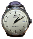 Orient F672-UAT0 Automatic White Dial PVC Strap Men Watch