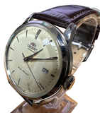 Orient F672-UAT0 Automatic White Dial PVC Strap Men Watch