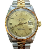 Rolex 16013 Automatic Half Gold Bracelet Men Watch