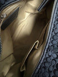 Coach Black Colour Canvas Shoulder Bag