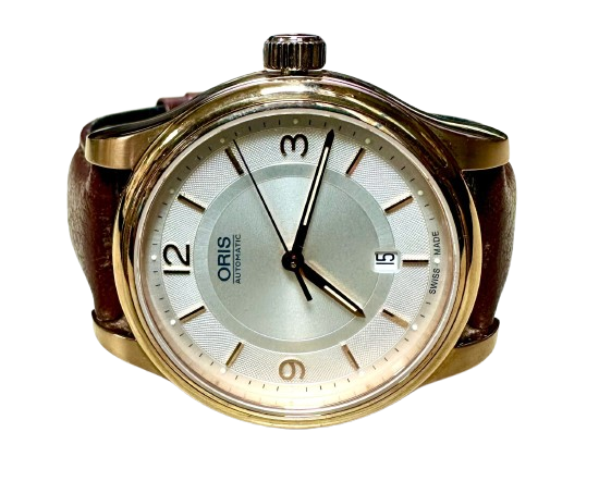 Longines L4.743.6 34mm Quartz 750 Yellow Gold Case Strap Men