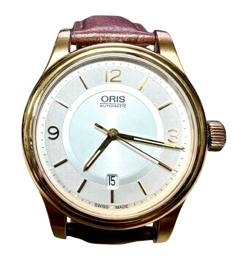 Longines L4.743.6 34mm Quartz 750 Yellow Gold Case Strap Men Secondary image