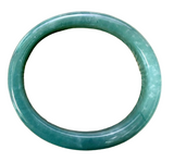 Jade Bangle Dark Green Medium Size