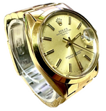 Rolex 15505 Automatic Stainless Steel Casing Yellow Gold Plated Bracelet Men Watch