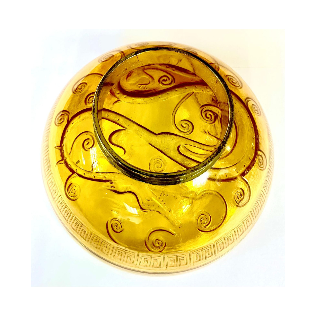 Vintage Bowl With Chopstick Set