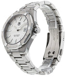 Tag Heuer WAY1111 Aquaracer Quartz White Dial Stainless Steel Men Watch
