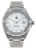 Tag Heuer WAY1111 Aquaracer Quartz White Dial Stainless Steel Men Watch