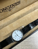 Longines L4209.4 Quartz White Dial Strap Lady Watch