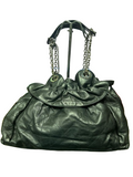 Christian Dior Vintage Leather Black Colour Shoulder Bag