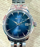 Seiko Presage SRPB41J1 Automatic Stainless Steel Blue Dial Men Watch