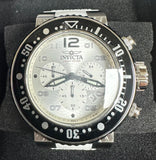 Invicta Ocean Voyage Quartz White Dial Strap Men Watch