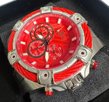 Invicta Bolt Quartz Red Colour Dial Bracelet Men Watch