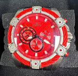Invicta Bolt Quartz Red Colour Dial Bracelet Men Watch
