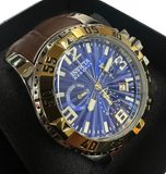 Invicta Excursion Blue Colour Dial Quartz Strap Men Watch