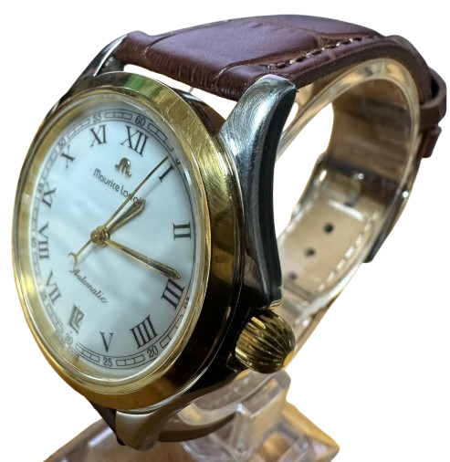 Maurice Lacroix 68641 Automatic White Dial PVC Strap Men Watch Secondary image