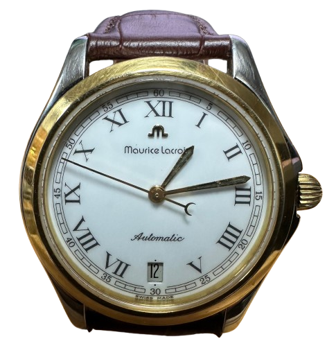 Maurice Lacroix 68641 Automatic White Dial PVC Strap Men Watch Main image